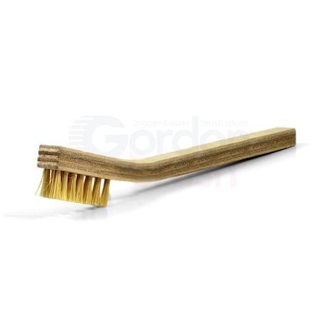 Gordon Brush 3 x 7 Row Tampico Bristle and Plywood Handle Scratch Brush, PK12 30TG-12